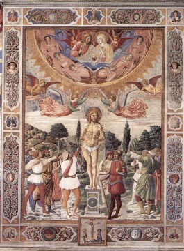 ベノッツォ・ゴッツォーリ Painting - 聖セバスティアン・ベノッツォ・ゴッツォーリの殉教